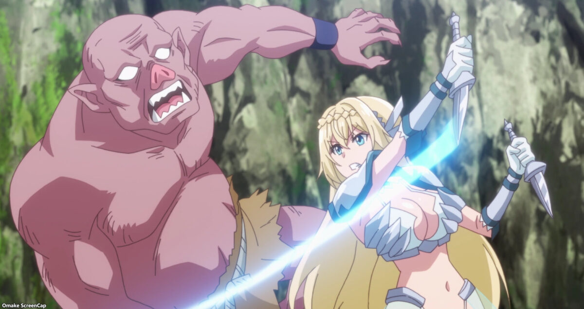 Beheneko Episode 6 Aria Slashes Orc