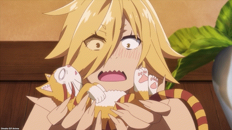 Beheneko Episode 6 Stella Enjoys Tama Belly Floof