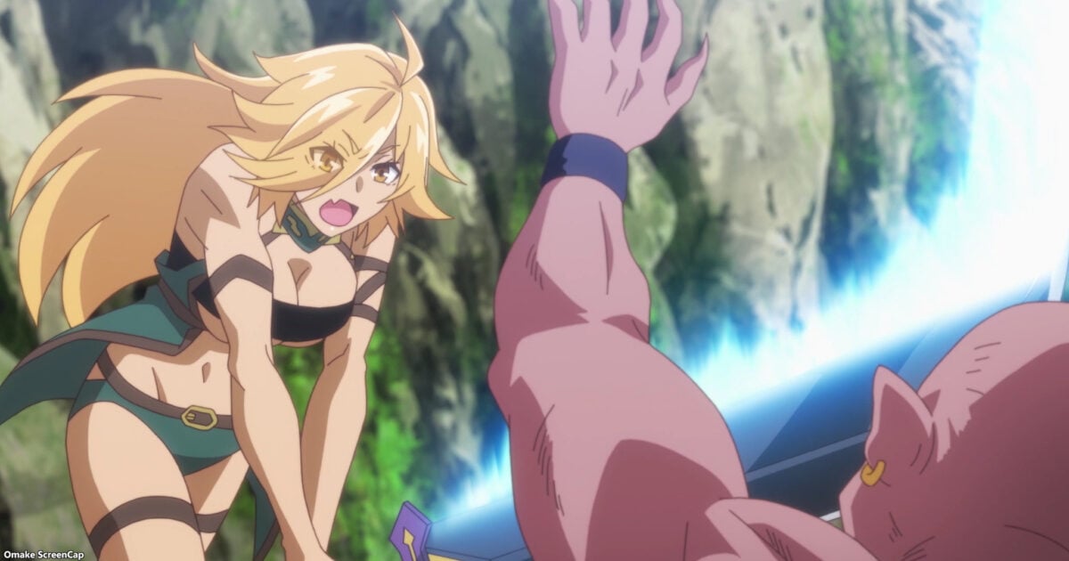 Beheneko Episode 6 Stella Slashes Orc