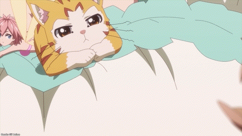 Beheneko Episode 6 Tama Swats Stella's Finger