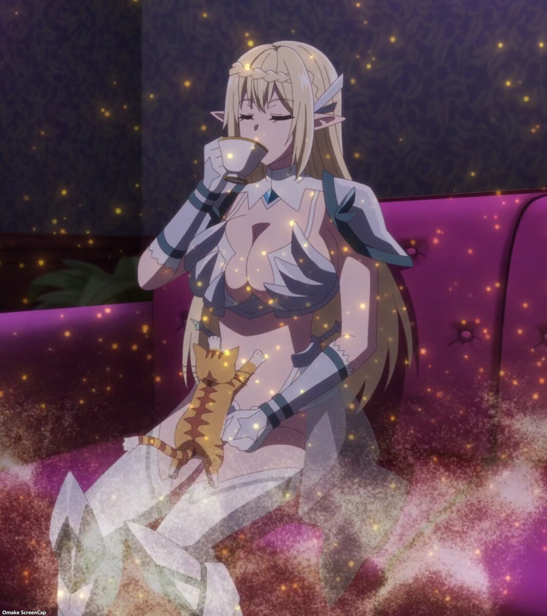 Beheneko Episode 7 Aria Drinks Tea