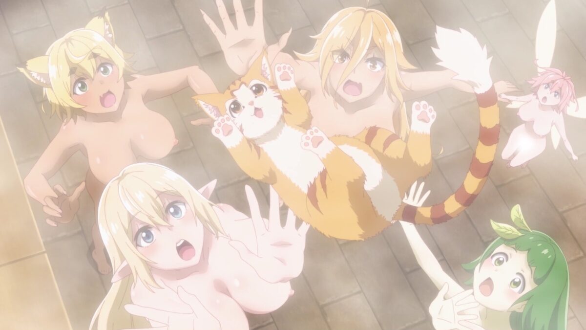 Beheneko Episode 7 Tama Above Naked Girls