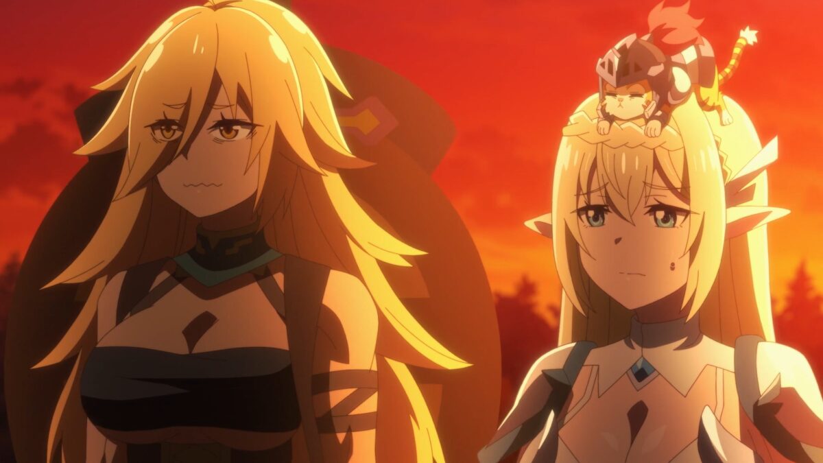 Beheneko Episode 7 Tama On Aria's Head