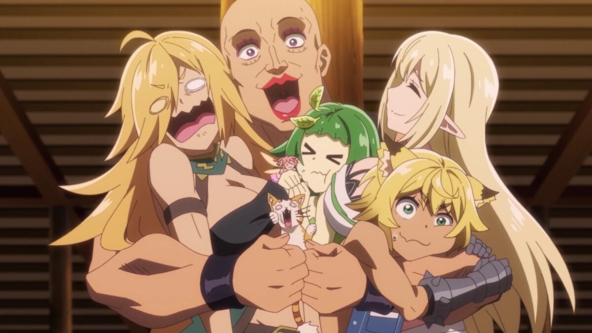 Beheneko Episode 8 Arnold Hugs Aria Party