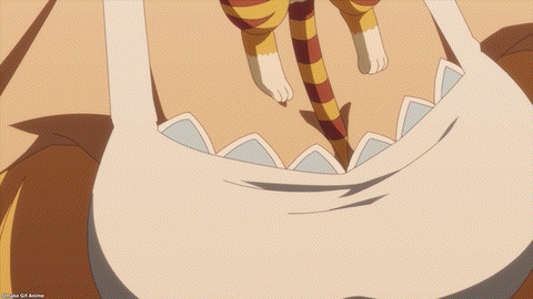 Beheneko Episode 8 Stella Puts Tama In Bosom