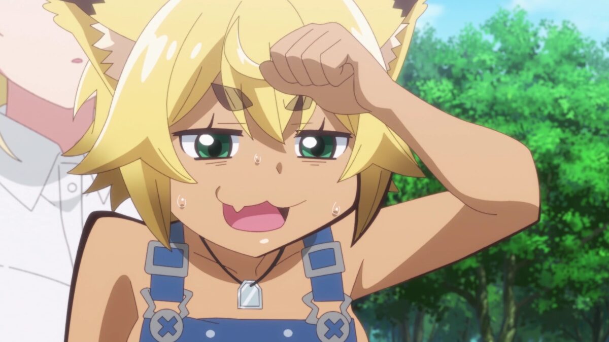 Beheneko Episode 8 Vulcan Wipes Brow