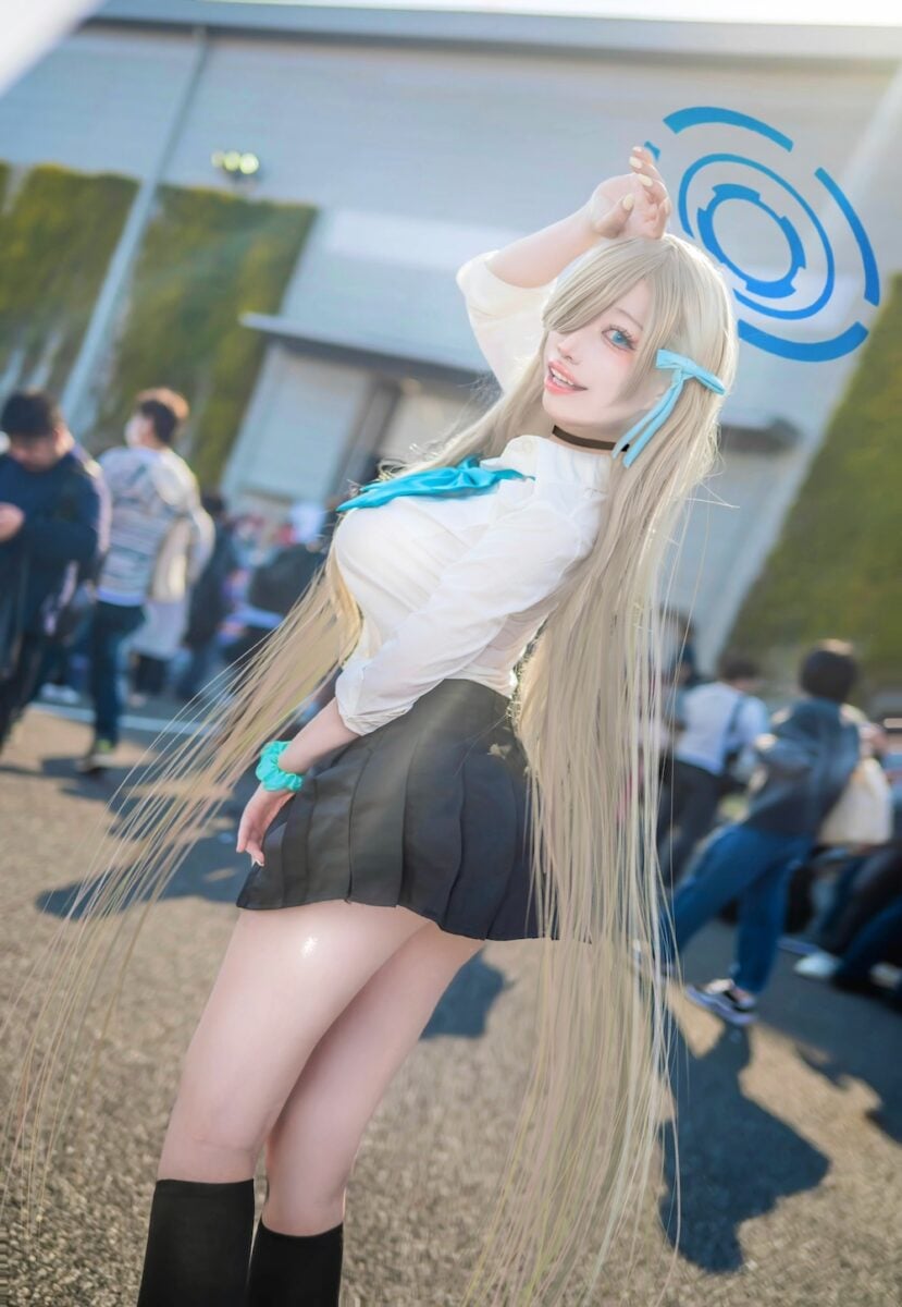 Blue Archive Asuna Cosplay AnimeJapan2025