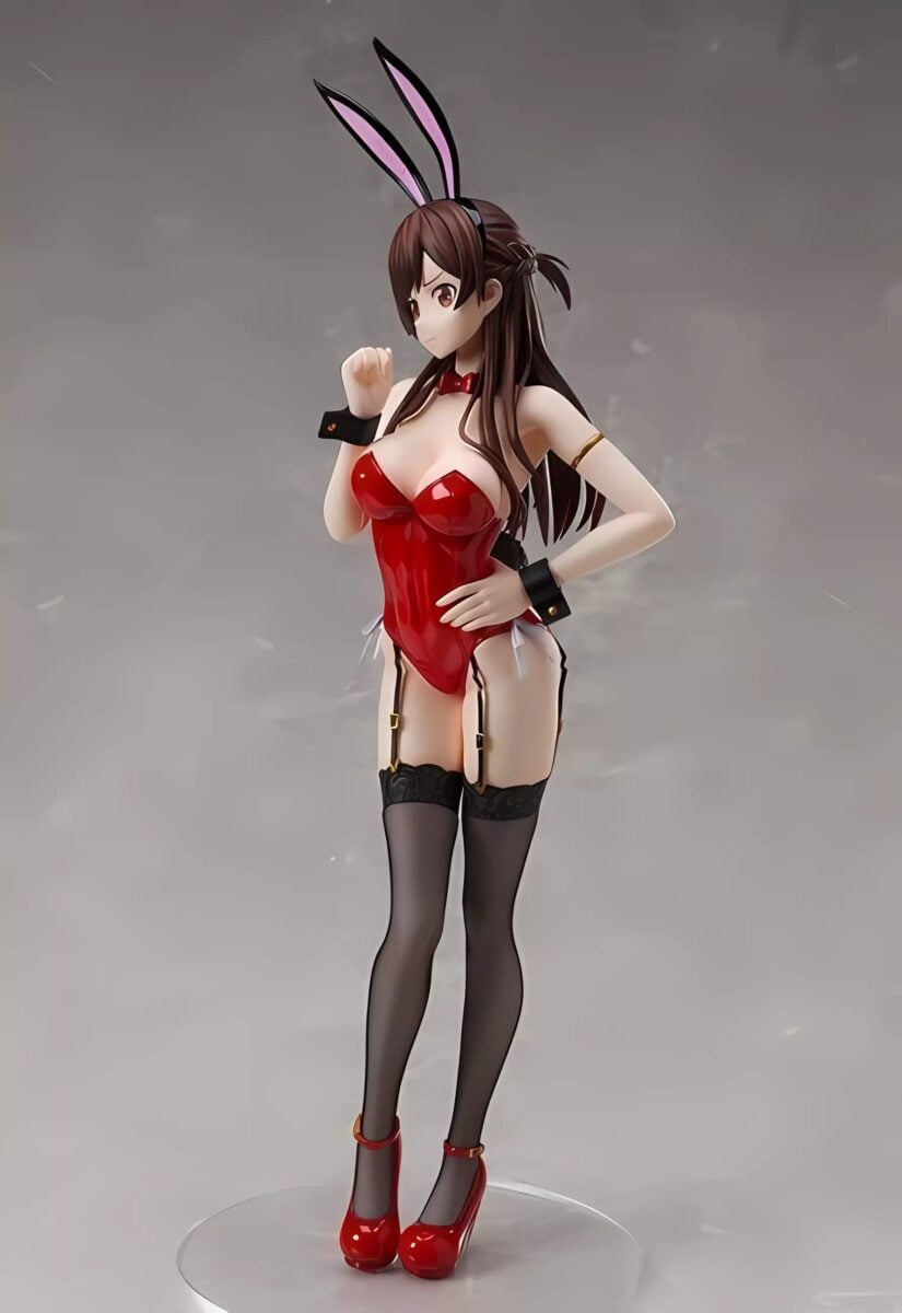 FREEing Kanokari Bunny Girl Figures Chizuru Side View