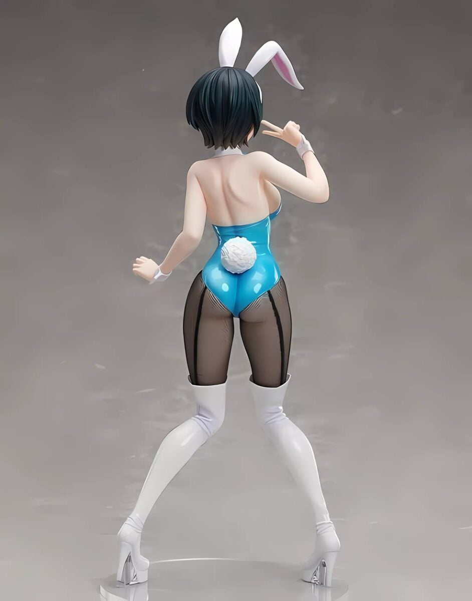FREEing Kanokari Bunny Girl Figures Ruka Back View
