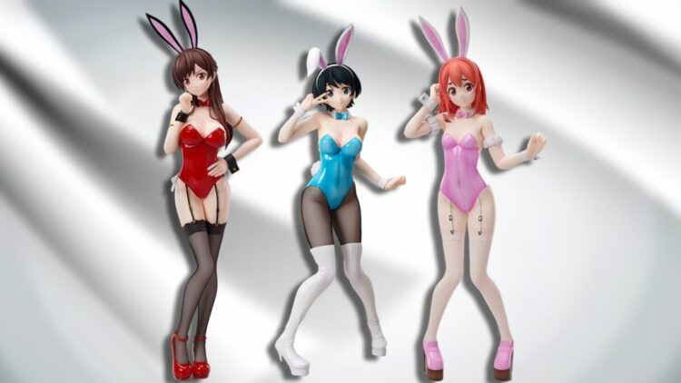 FREEing Kanokari Bunny Girl Figures Web Cover