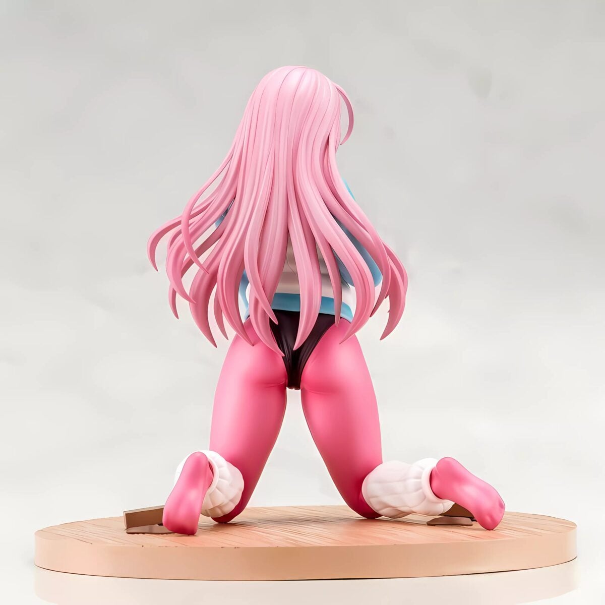 Hakoiri Musume Otauku Neet Kunochi Shizuri Ideura 16 Figure Back View