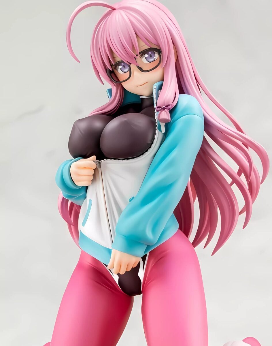 Hakoiri Musume Otauku Neet Kunochi Shizuri Ideura 16 Figure Front View Cropped