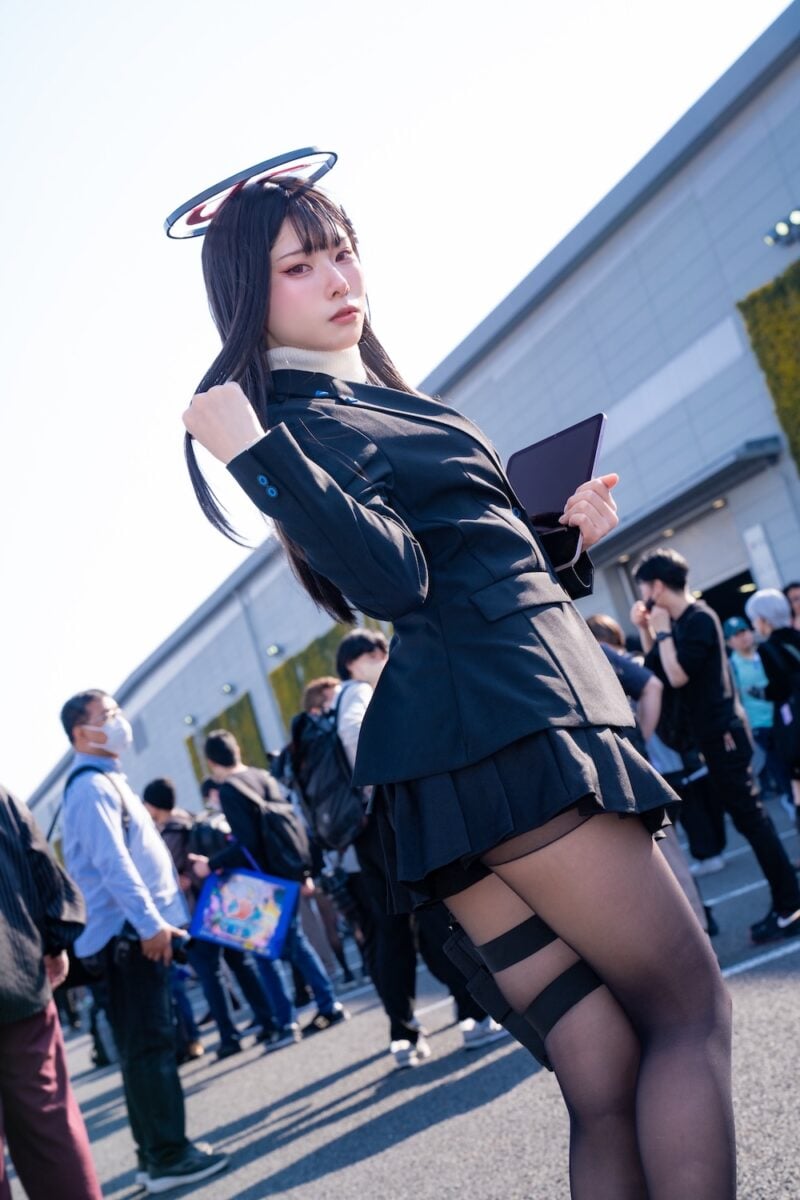 Rio Tsukatsuki Cosplay Blue Archive AnimeJapan 2025