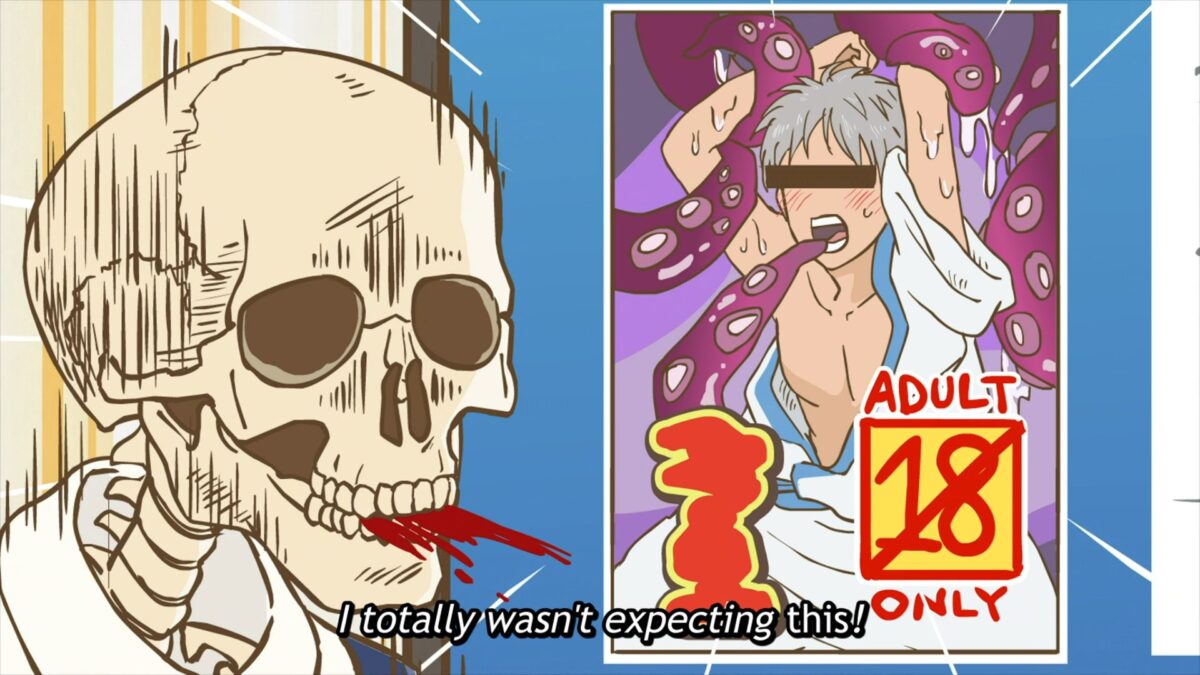 Skull Face Bookseller Honda San Hentai