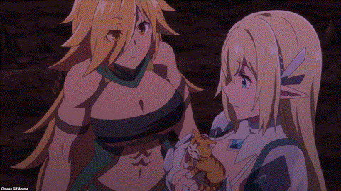 Beheneko Episode 10 Aria Smushes Tama Between Stella Breasts