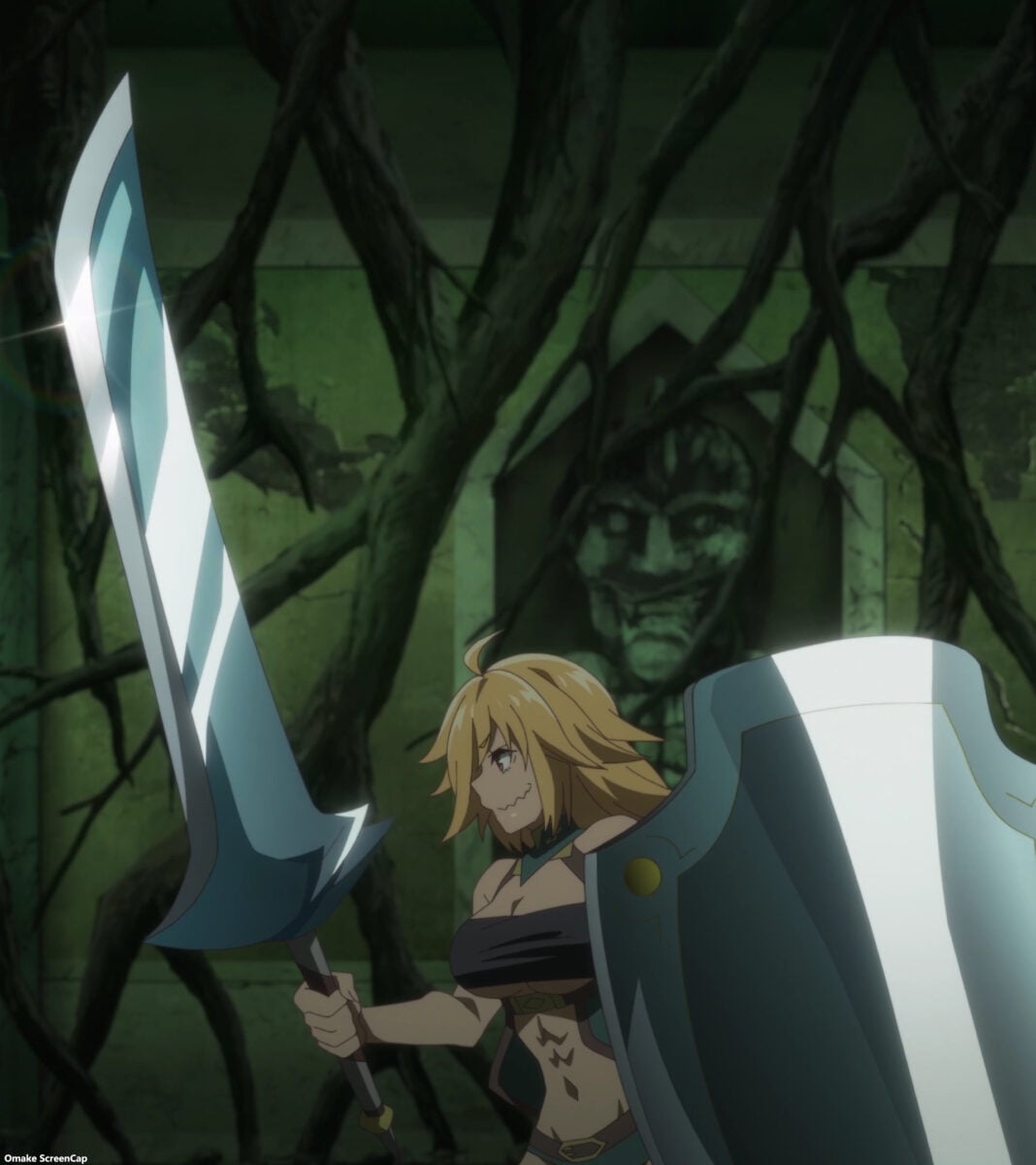 Beheneko Episode 10 Stella Holds Artifact Sword And Shield