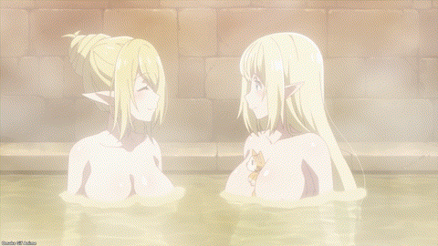 Beheneko Episode 11 Leona Aria Boob Squeeze Tama