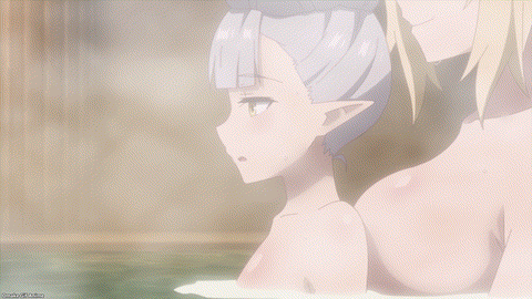 Beheneko Episode 9 Beelzebuth Talks To Alisha In Bath