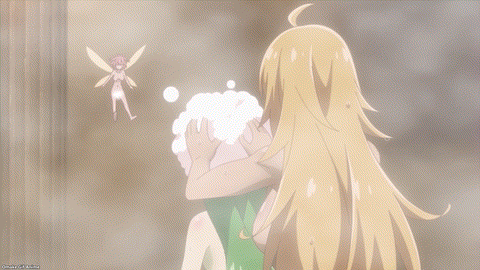 Beheneko Episode 9 Lily Plays With Soap Bubble