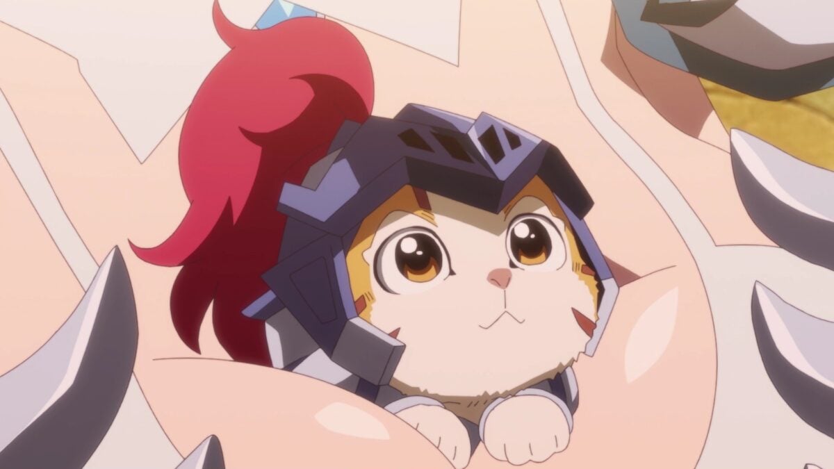 Beheneko Episode 9 Tama In Aria's Cleavage