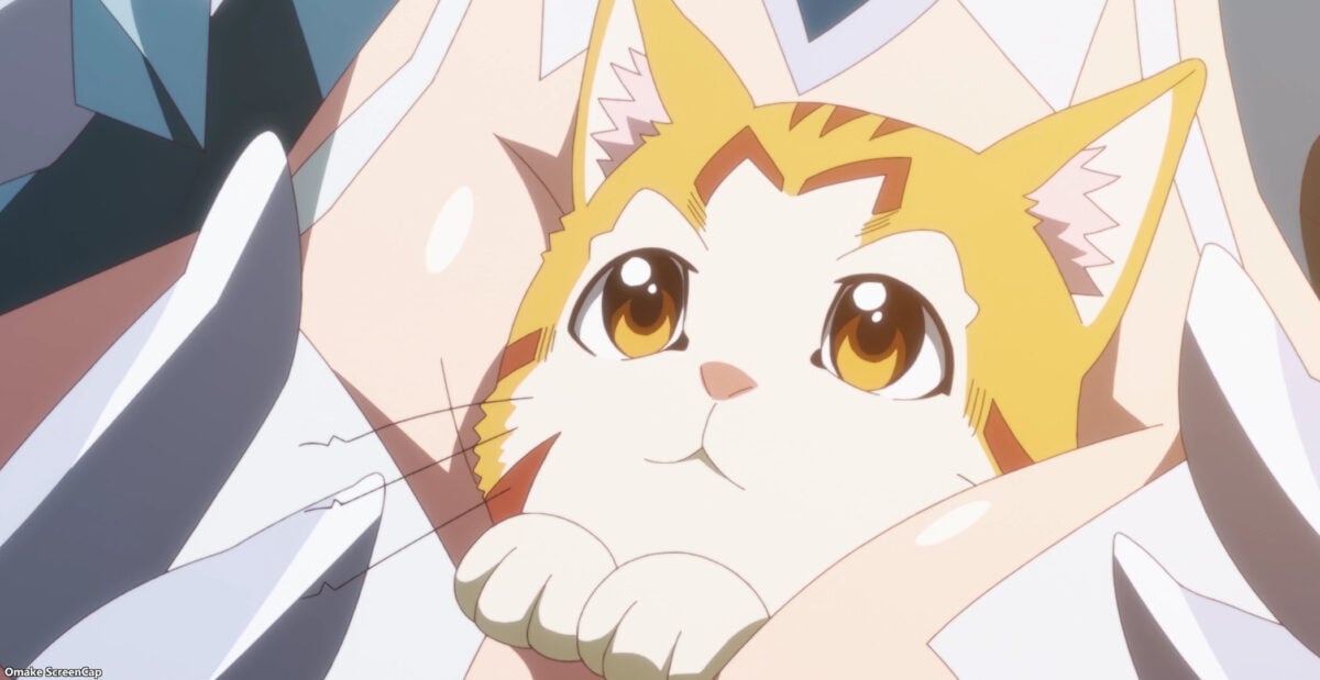 Beheneko Episode 9 Tama In Cleavage Looks Up