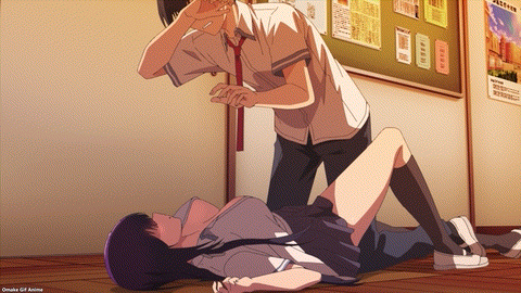 Haite Kudasai, Takamine San Episode 1 Takane Grabs Koushi's Hand