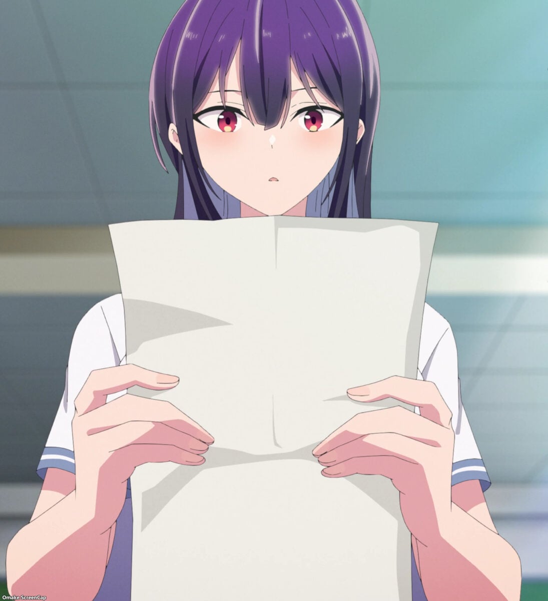 Haite Kudasai, Takamine San Episode 1 Takane Looks At Test Score
