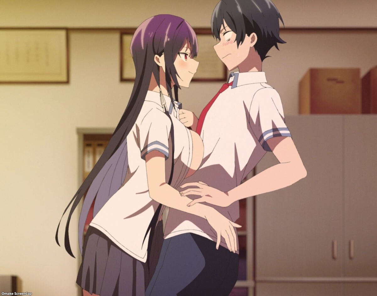 Haite Kudasai, Takamine San Episode 1 Takane Presses Boobs On Koushi