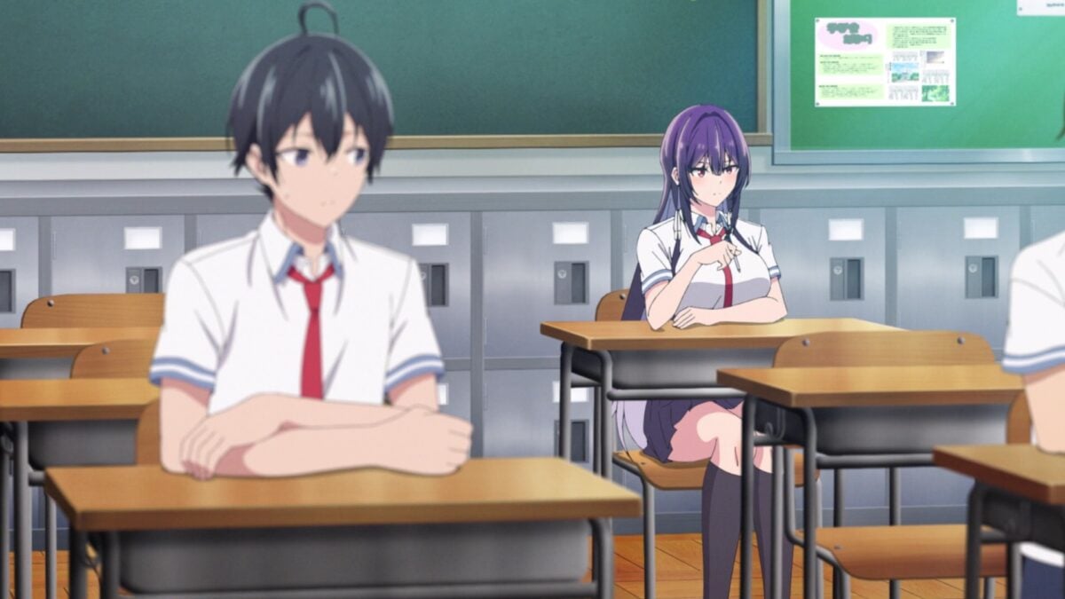 Haite Kudasai, Takamine San Episode 1 Takane Sits In Main Character Seat