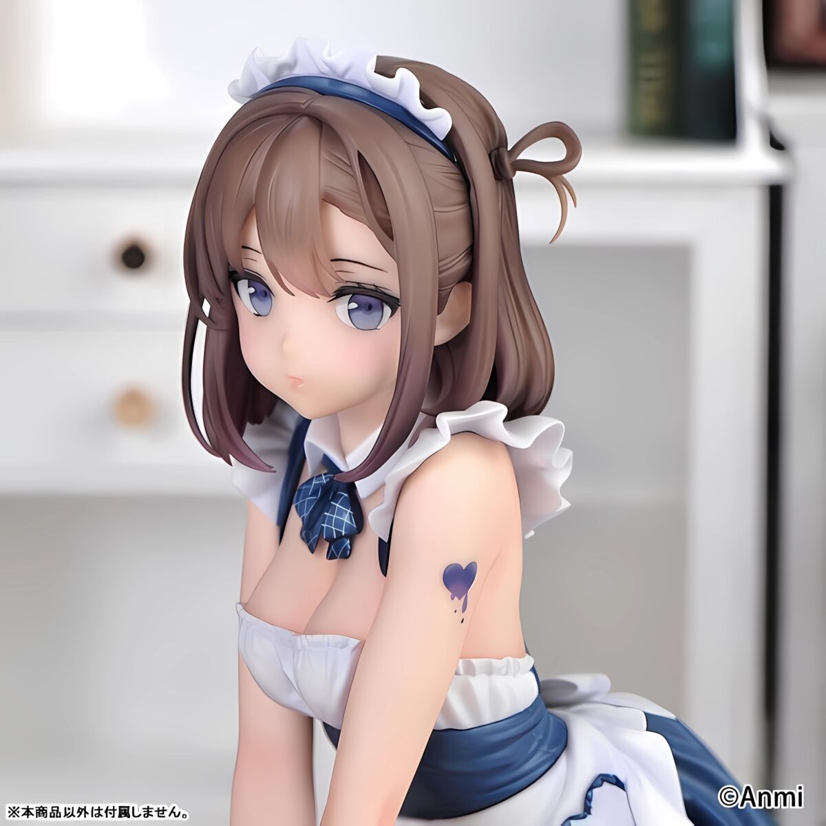 WINGS INC Gray Duckling Maid Figure Promo Cropped
