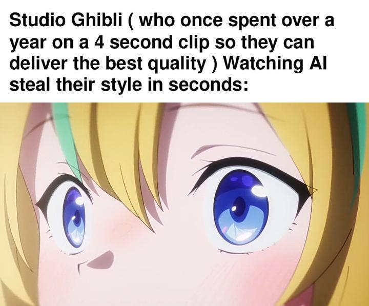 Ai Ghibli Steals Their Hard Work