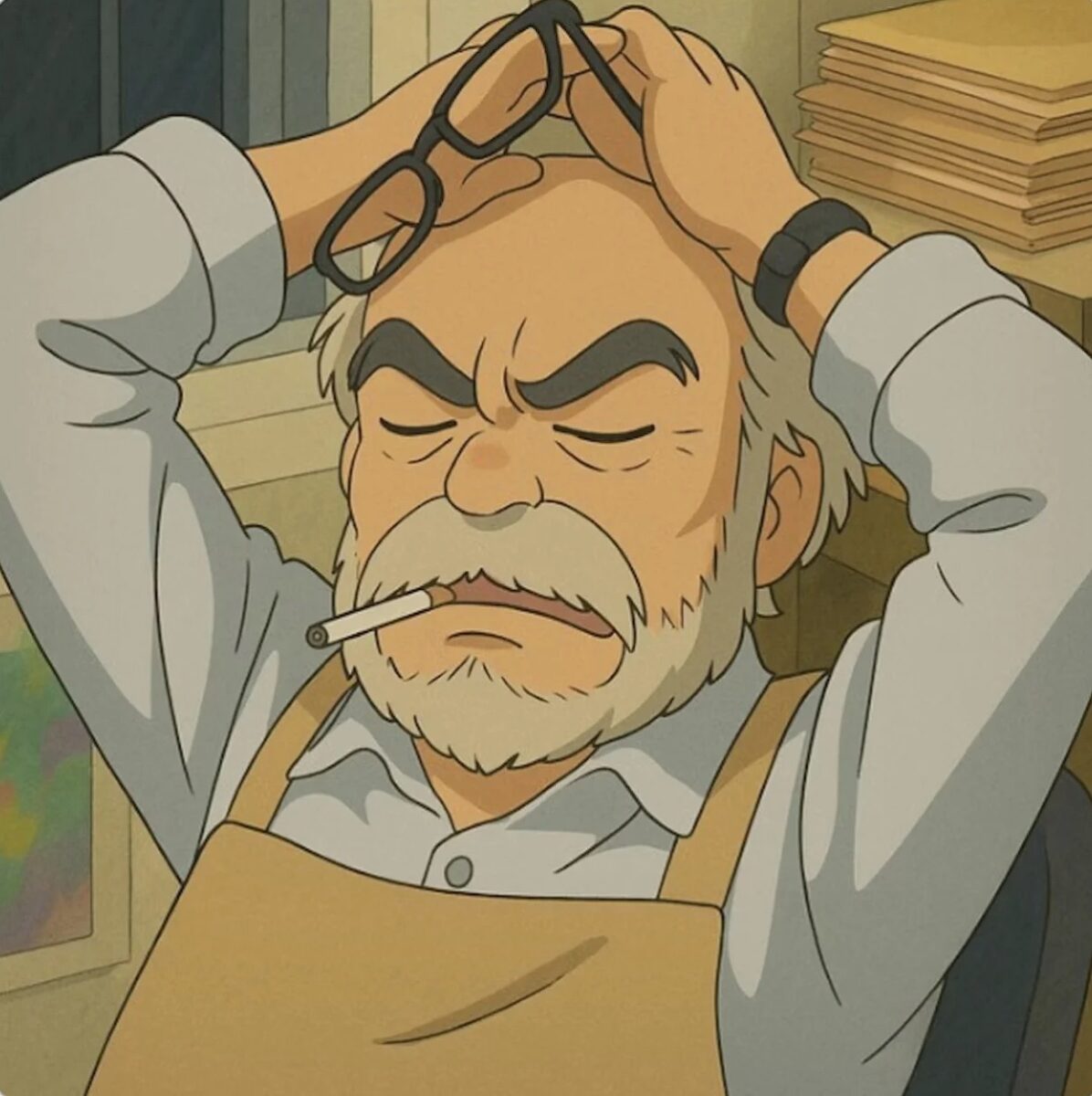 Frustrated Miyazaki Is Frustrated Ai Ghibli