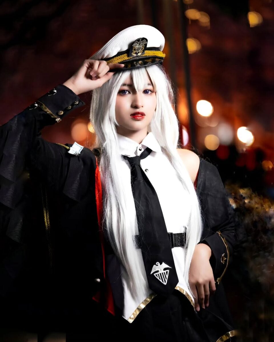 Enterprise Azur Lane Cosplay Almond Hii