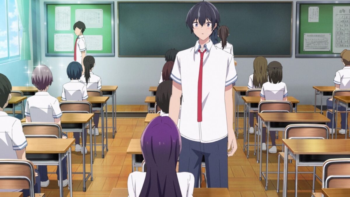 Haite Kudasai, Takamine San Episode 2 Sparkly Background Character