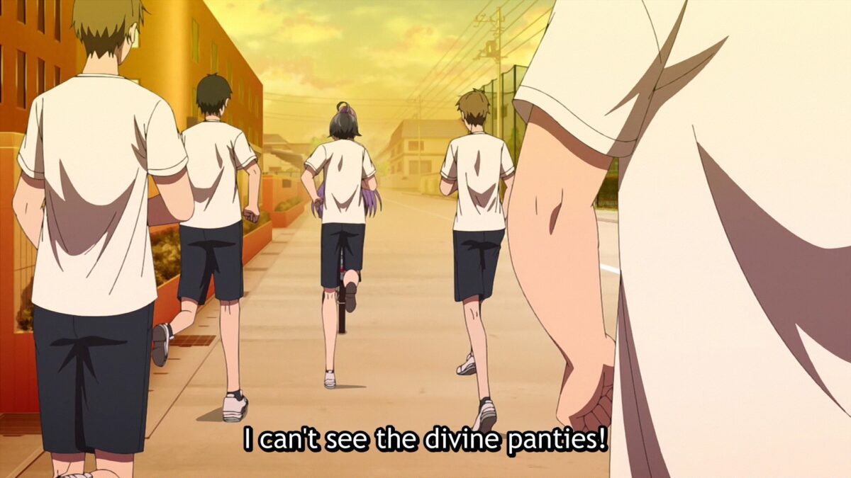 Haite Kudasai, Takamine San Episode 3 Koushi Blocks Divine View