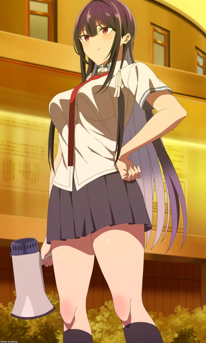 Haite Kudasai, Takamine San Episode 3 Takamine Has Bullhorn