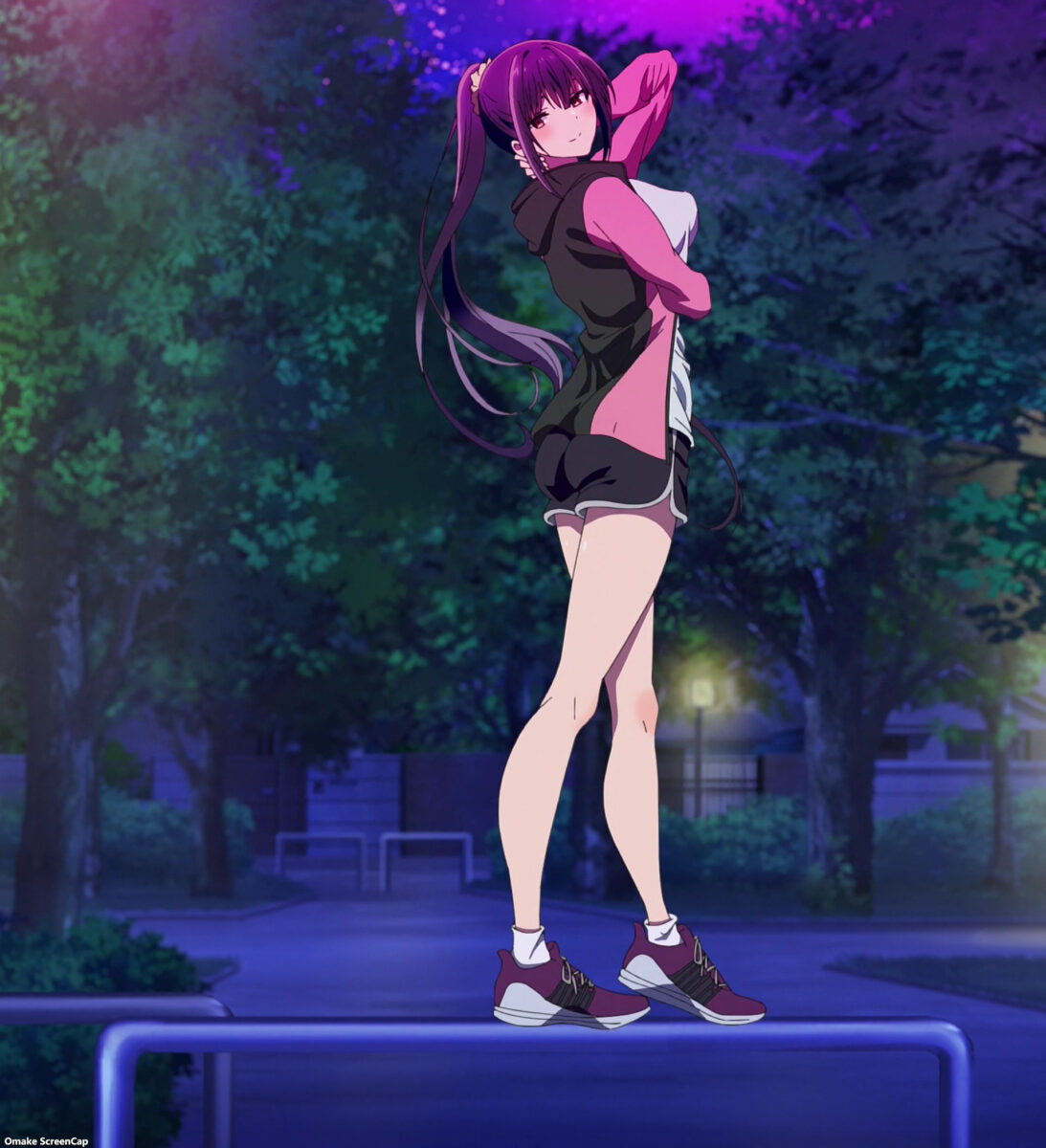 Haite Kudasai, Takamine San Episode 3 Takane Poses On Balance Beam