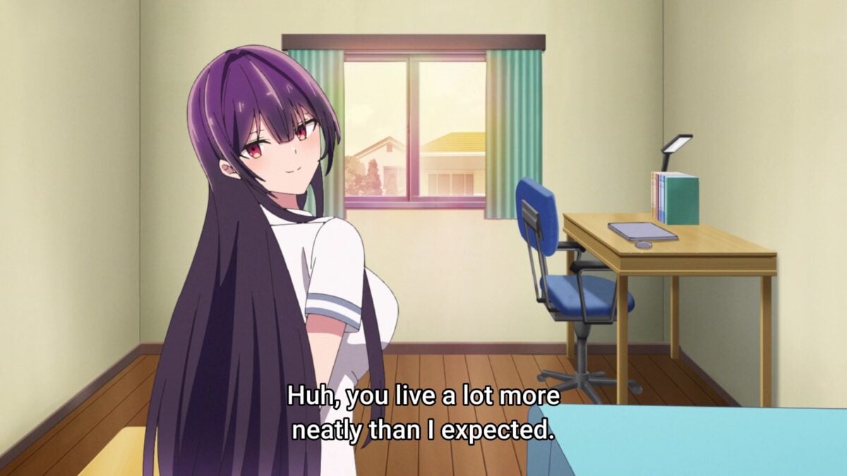 Haite Kudasai, Takamine San Episode 4 Takane Comments On Koushi's Room