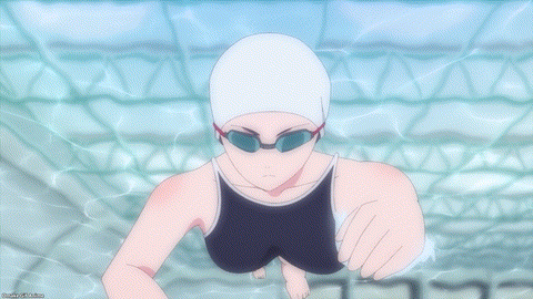 Haite Kudasai, Takamine San Episode 4 Takane Freestyle Stroke