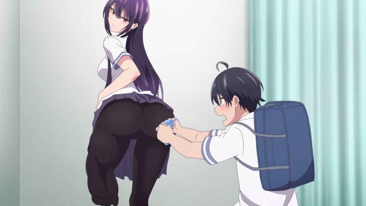 Haite Kudasai, Takamine San Episode 4 Takane Lifts Foot For Panty