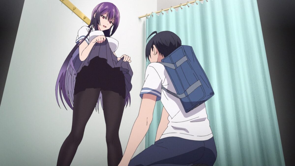 Haite Kudasai, Takamine San Episode 4 Takane Lifts Skirt