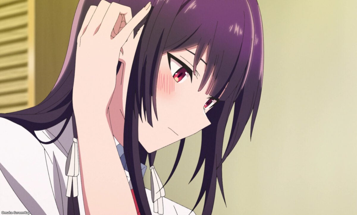 Haite Kudasai, Takamine San Episode 4 Takane Tucks Hair Behind Ear