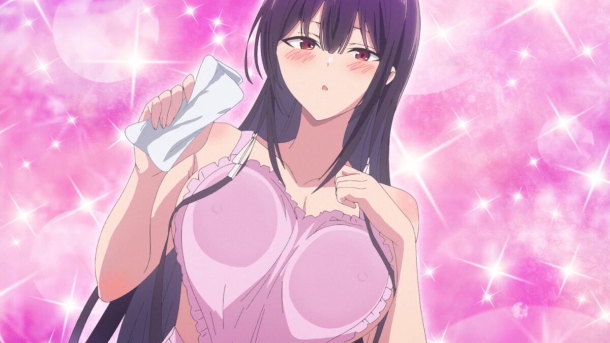 Haite Kudasai, Takamine San Episode 4 Takane Wipes Sweat