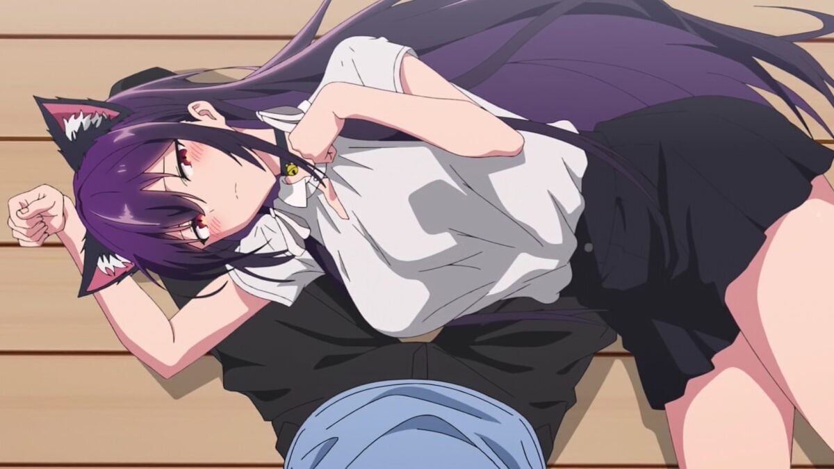Haite Kudasai, Takamine San Episode 5 Takane Cat Play In Lap