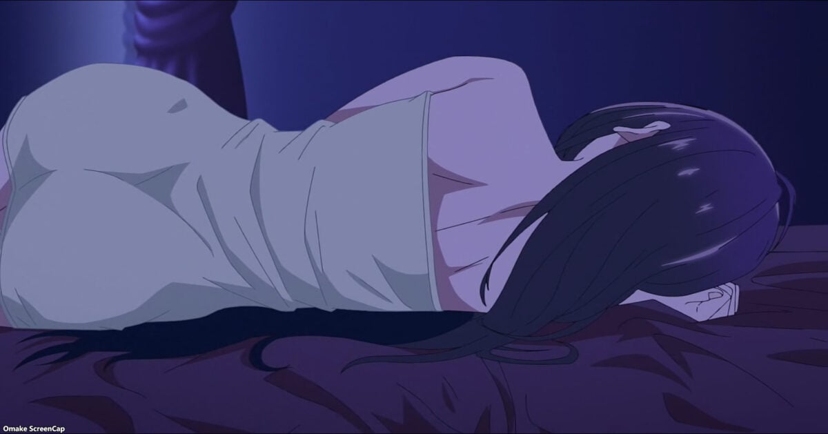 Haite Kudasai, Takamine San Episode 5 Takane Lies Down In Bath Towel