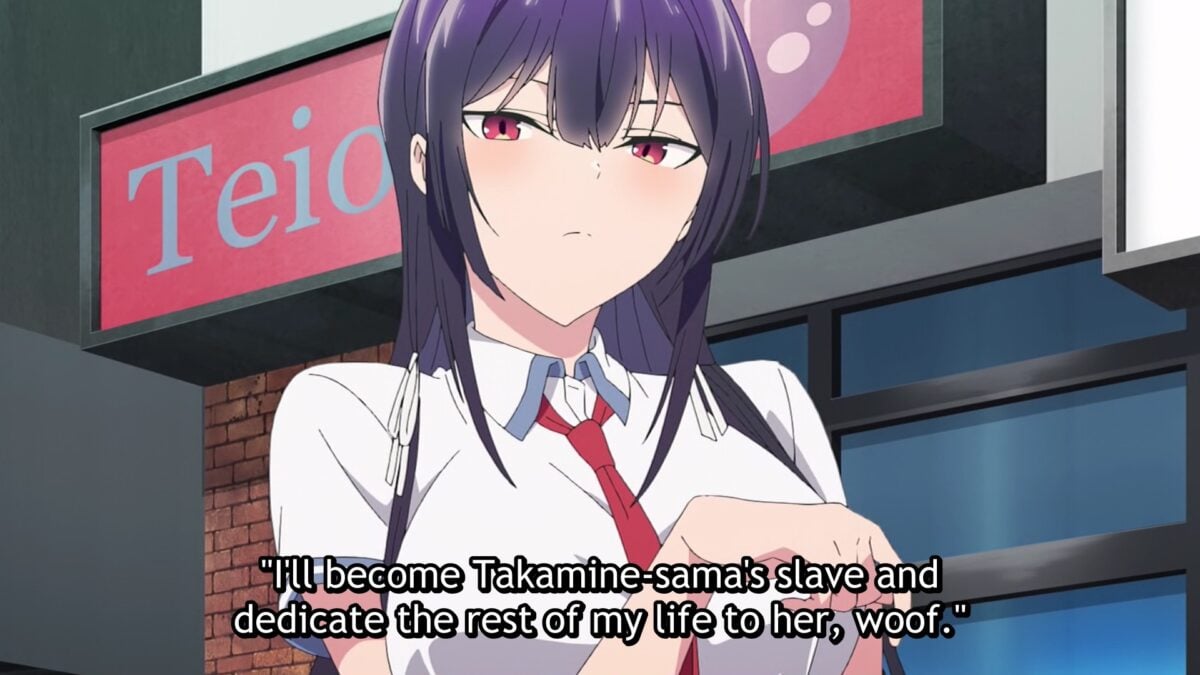 Haite Kudasai, Takamine San Episode 5 Takane Requires Dedication