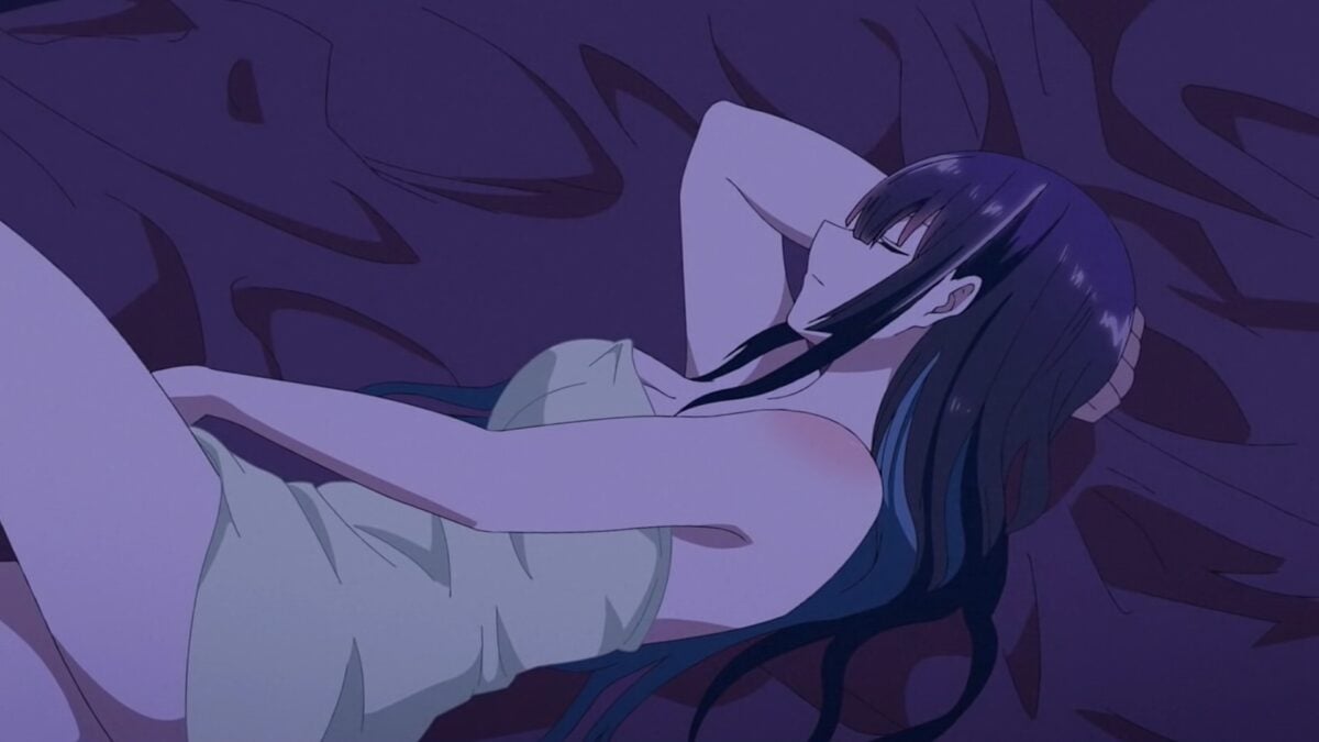 Haite Kudasai, Takamine San Episode 5 Takane Sleeps In Bath Towel