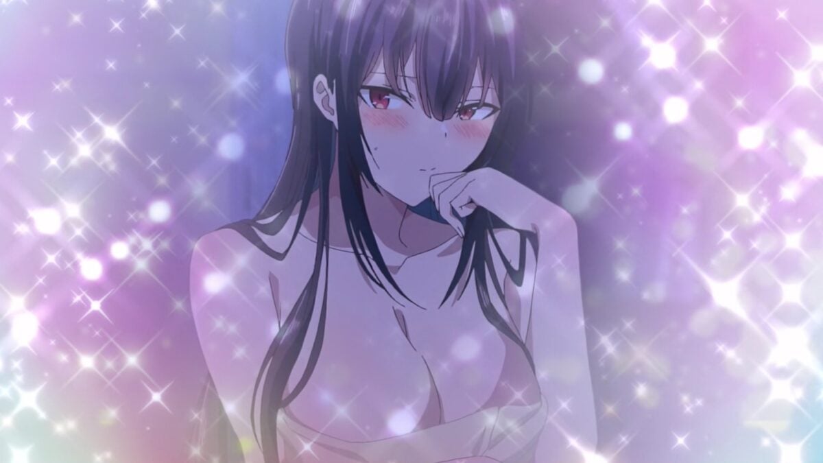 Haite Kudasai, Takamine San Episode 5 Takane Sparkles In Bath Towel