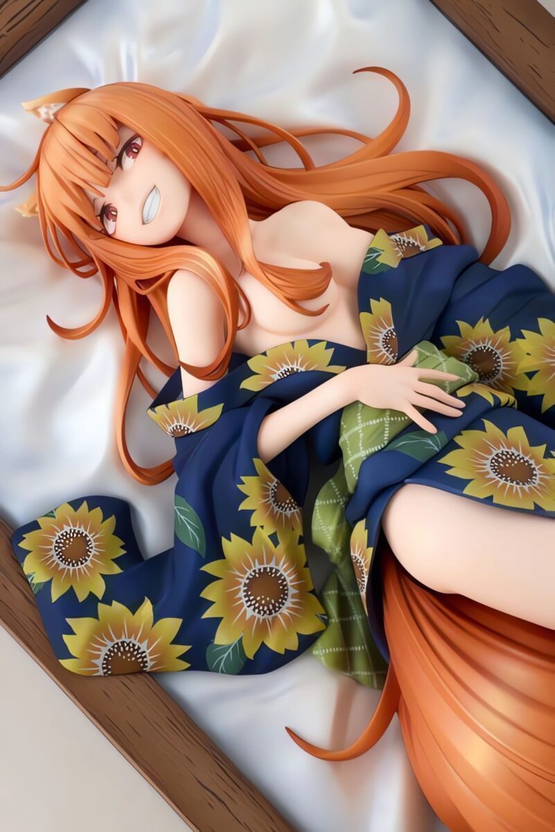 KDcolle Spice And Wolf Holo Yukata Beauty Figure Cropped