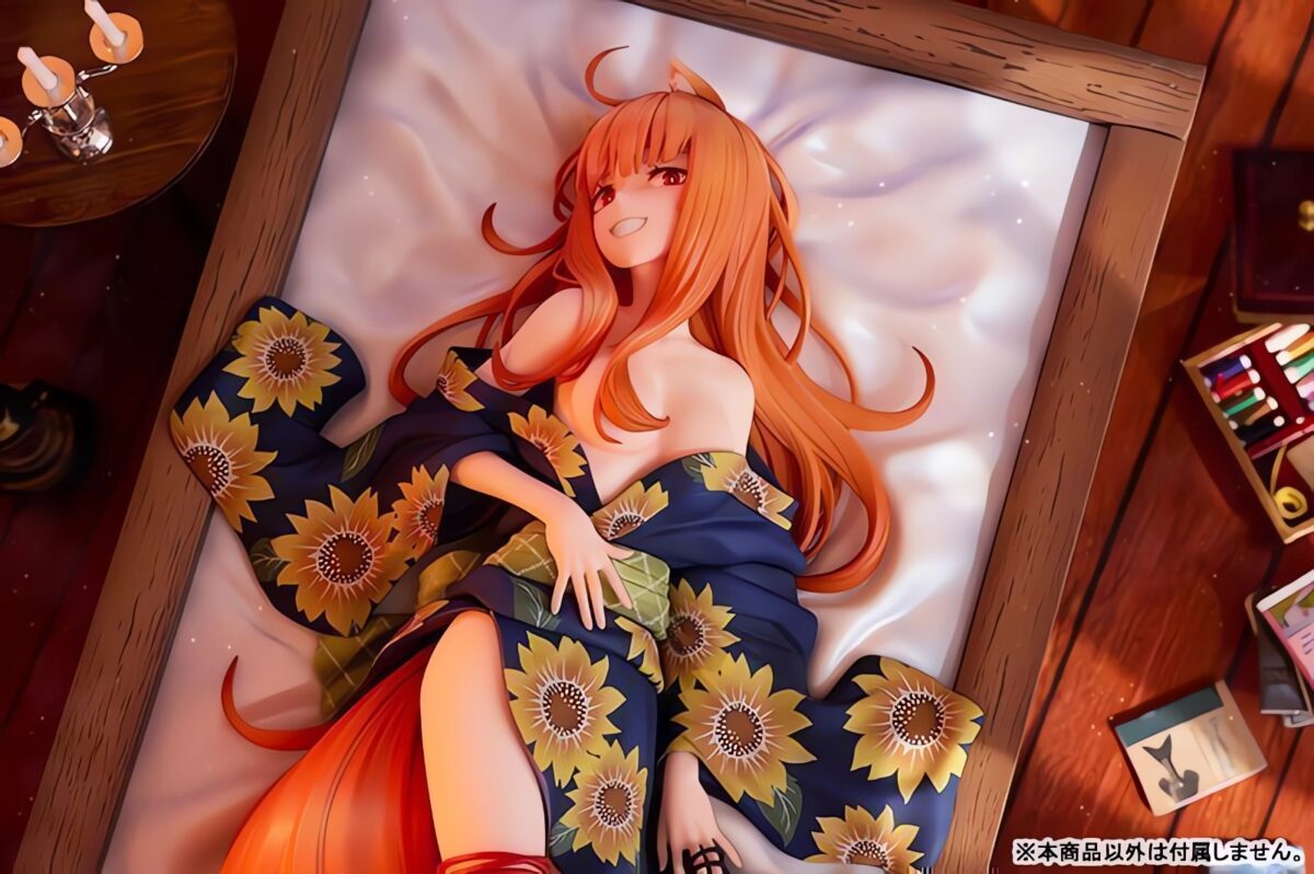 KDcolle Spice And Wolf Holo Yukata Beauty Figure Promo Shot 02
